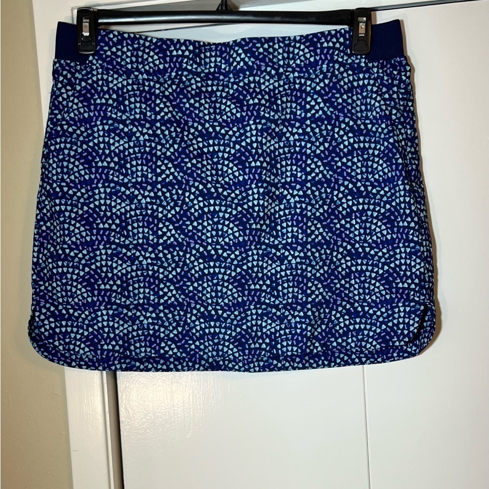 Cypress Club Skort Women’s Size XL Multiple Blue Tones - Picture 2 of 7